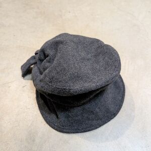 VTG Hopeless Romantic Gray Wool Hat Women's USA Made